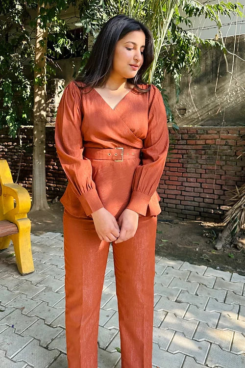 Emily Bold Rust Formal Coord